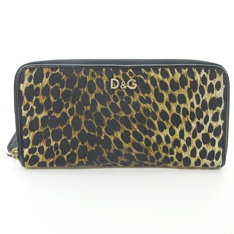 ディー&ジー ドルガバ ドルチェ&ガッバーナ D&G 長財布 ロング 