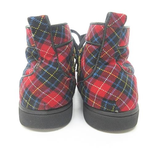 クリスチャンルブタン Christian louboutin ハイカット スニーカー 