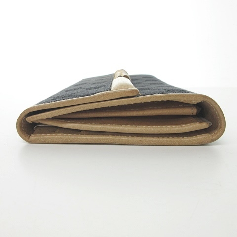 グッチ GUCCI バンブー GGキャンバス 長財布 ロングウォレット 3つ折り