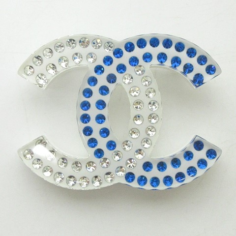 シャネル CHANEL 19年 クルーズ ブローチ バッジ ココマーク ライン 