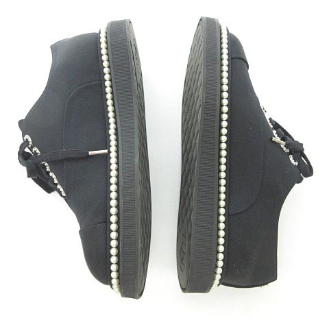 CHANEL レーススニーカー　36.5 CHANEL レーススニーカー 36.5