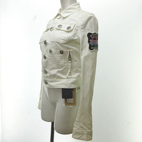 ディースクエアード Dsquared2 トラッカー ジャケット ホワイトデニム Gジャン 白 40 国内正規品 0908 Nst レディース 023 ベクトルパーク