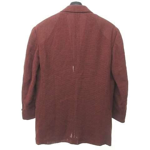 フェンディ FENDI テーラードジャケット ブレザー リネン混 麻混