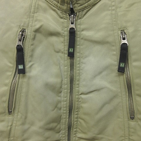 アルマーニ ジーンズ ARMANI JEANS MA-1 ナイロン 中綿ジャケット 