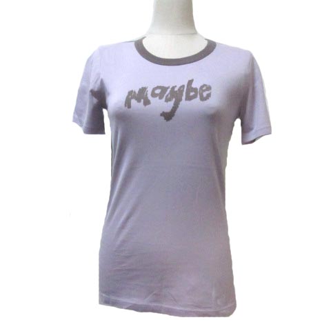マークバイマークジェイコブス Marc By Marc Jacobs Tシャツ カットソー 半袖 プリント 紫 パープル S コットン Nst X レディース 023 ベクトルパーク