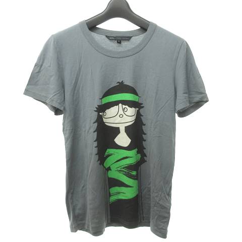 マークバイマークジェイコブス Marc By Marc Jacobs ガール プリント Tシャツ カットソー 半袖 イラスト 国内正規品 グレー S 1102 Nst レディース 023 ベクトルパーク マークバイマークジェイコブス Marc By Marc Jacobs ガール プリント Tシャツ カットソー 半袖 イラスト 国内正規品 グレー S 1102 Nst レディース 023 ベクトルパーク
