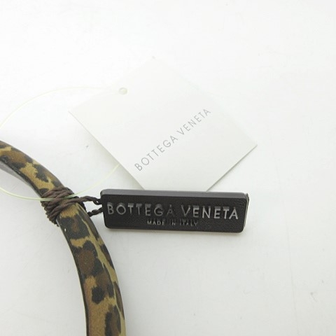 未使用品 ボッテガヴェネタ BOTTEGA VENETA 豹柄 レオパード 