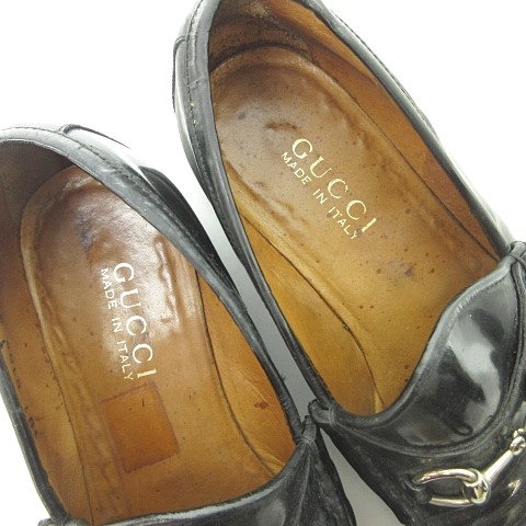 グッチ GUCCI ホースビットローファー エナメル ブラック 黒 グッチ GUCCI ホースビットローファー エナメル ブラック 黒