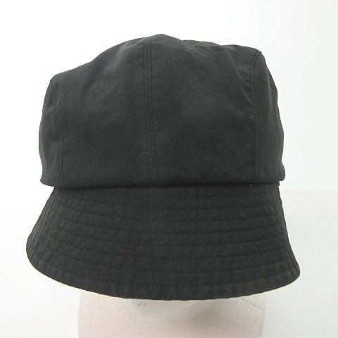 【再値下】BURBERRY バケットハット ブルー/ブラック S/P BURBERRY バケットハット ブラック