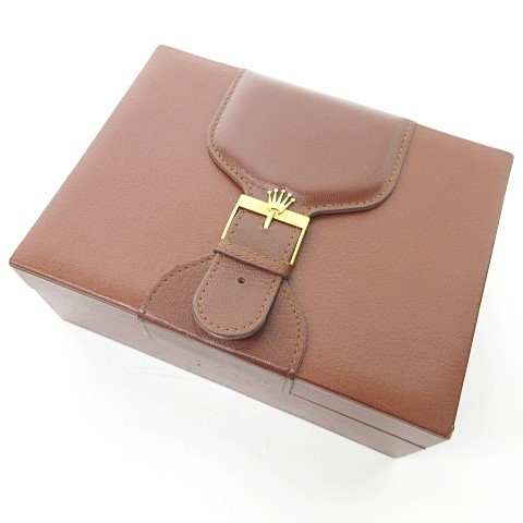 ロレックス ROLEX 箱のみ BOX 時計ケース 空箱 空き箱 木箱 レザー  