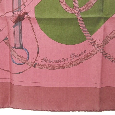 エルメス　スカーフ90 ディップダイ　クリッククラック柄 エルメス スカーフ90 ディップダイ クリッククラック柄 HERMES