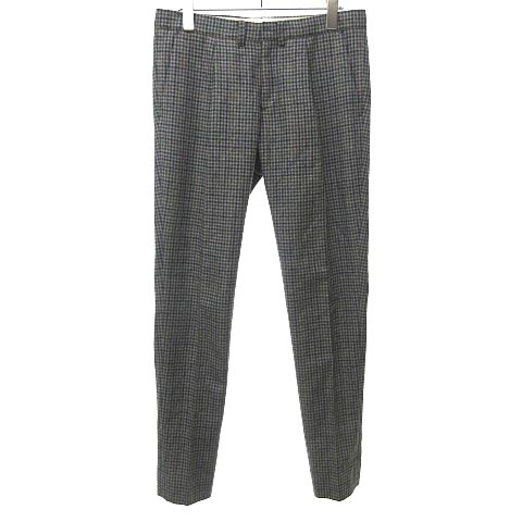 ドゥロワー Drawer チェックパンツ スラックス カシミヤ混 ウール グレー 灰 茶 系 38 Rrr 1025 レディース 023 ベクトルパーク ドゥロワー Drawer チェックパンツ スラックス カシミヤ混 ウール グレー 灰 茶 系 38 Rrr 1025 レディース 023 ベクトルパーク