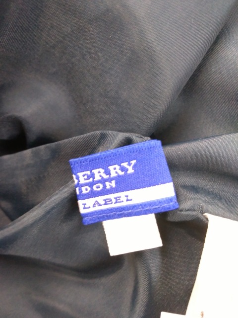 バーバリーブルーレーベル　ネイビー　ボーダーワンピース バーバリーブルーレーベル BURBERRY BLUE LABEL ワンピース