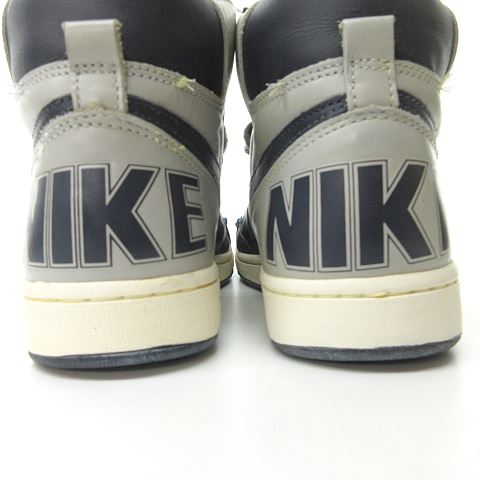未使用品 ナイキ Nike Terminator High Vntg Grante Dark Obsidian Sail 041 ターミネーター スニーカー シューズ グレー ネイビー Us8 5 26 5cm 1119 メンズ 023 ベクトルパーク