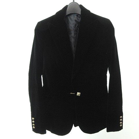 ラルフローレン RALPH LAUREN 美品 ベロア テーラードジャケット 