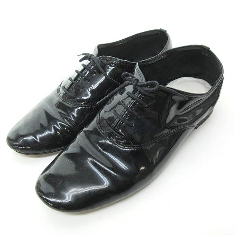 レペット Repetto エナメルシューズ ドレスシューズ レースアップ ZiZi 