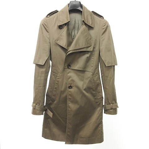 ウーヨンミ Wooyoungmi トレンチコート ジャケット 変形 デザイン ベージュ 44 1128 Rrr メンズ 023 ベクトルパーク
