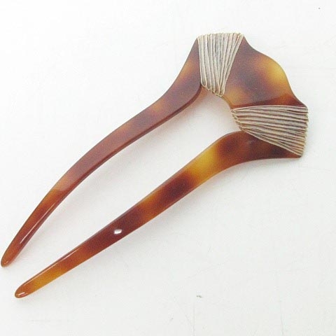 ローランオリビエ Laurent Olivier かんざし 髪飾り べっ甲調 ヘアアクセサリー ブラウン系 1127 Nvw レディース 023 ベクトルパーク