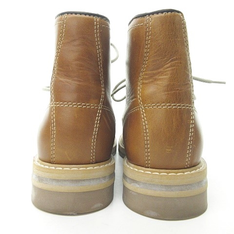 ディーゼル DIESEL ショートブーツ レースアップ レザー キャメル 茶系  