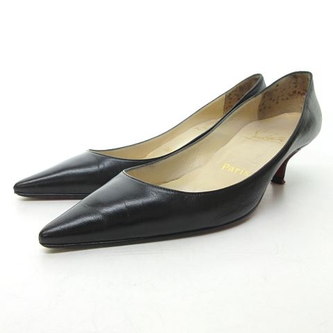 クリスチャンルブタン Christian louboutin パンプス ヒール ポイン  