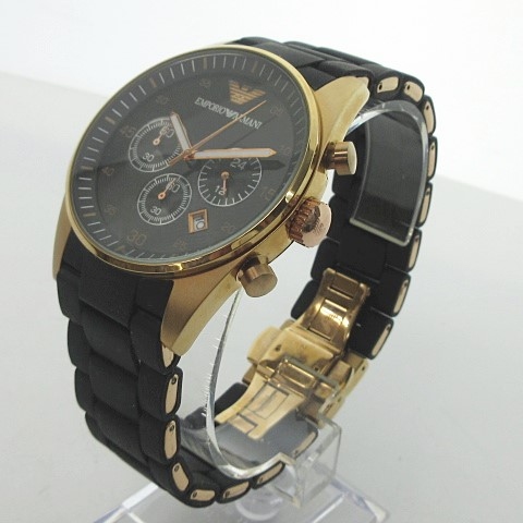 エンポリオアルマーニ EMPORIO ARMANI AR-5858 腕時計 クロノグラフ 