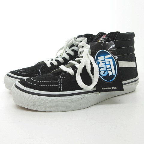 未使用品 バンズ Vans Sk8 Hi スケートハイ スニーカー ハイカットシューズ V38 38 黒 白 Us9 約26 26 5cm 0105 メンズ 023 ベクトルパーク