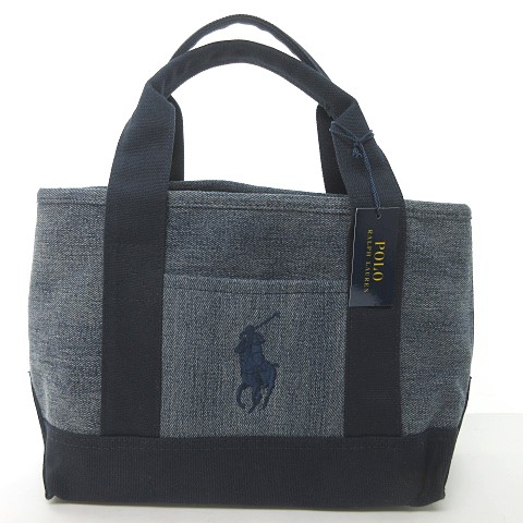 未使用品 ポロ ラルフローレン POLO RALPH LAUREN SCHOOL TOTE SM II 