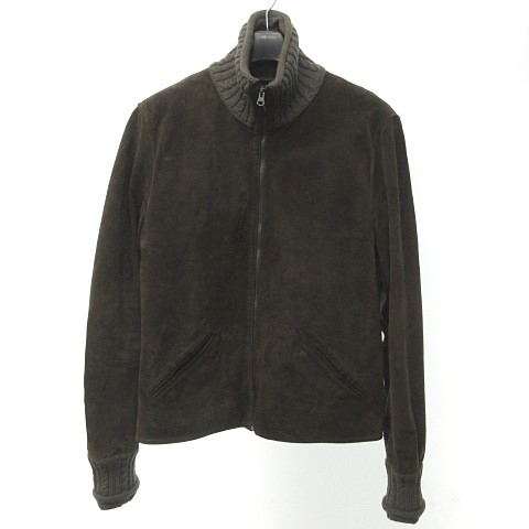 ドルチェ&ガッバーナ ドルガバ DOLCE&GABBANA カーフレザー ジャケット  