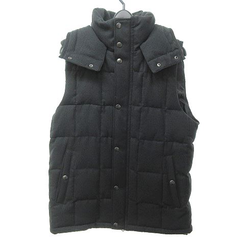 ナノユニバース Nano Universe Ba63dw0217os ダウンベスト ジャケット フーディ ブラック 黒 M 0109 Nvw メンズ 023 ベクトルパーク