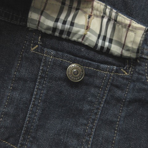 バーバリー ロンドン BURBERRY LONDON ノバチェック デニム ジャケット