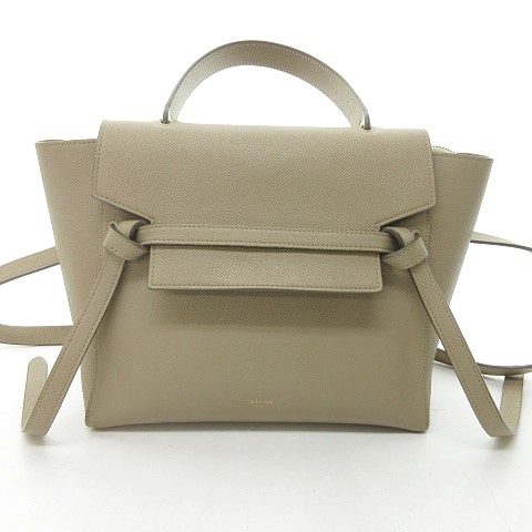 セリーヌ CELINE ベルトバッグ 2WAY マイクロ ショルダーバッグ 