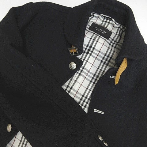バーバリーブラックレーベル BURBERRY BLACK LABEL マリンコート 