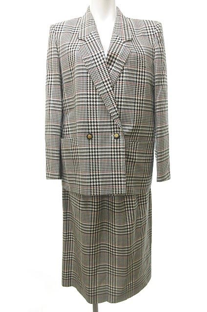 バーバリーズ Burberrys セットアップ スカートスーツ ダブル ノバ  