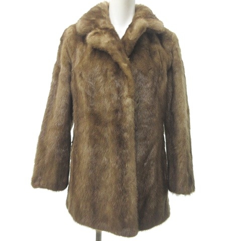 サガミンク Saga Mink 銀サガ ミンクファー 毛皮 コート ジャケット ハーフ ショート ベージュ 約m 07 Ecr レディース 023 ベクトルパーク