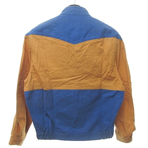 ジバンシィ Givenchy Gentleman ヴィンテージ シャツ ジャケット 長袖 スタンドカラー バイカラー 青 オレンジ 約m 国内正規品 0222 Ecr メンズ 023 ベクトルパーク