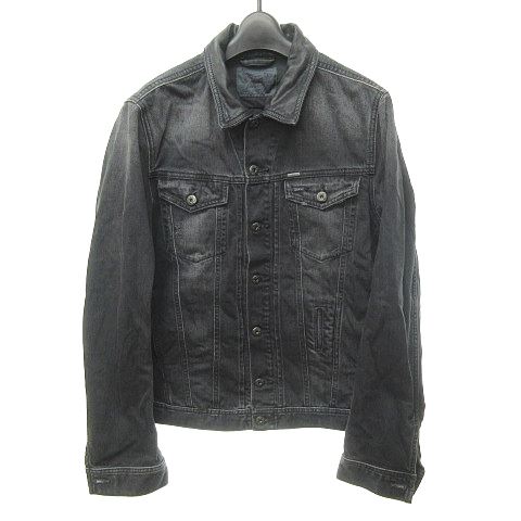 ディーゼル DIESEL デニム ジャケット Gジャン ダメージ加工 レザー 