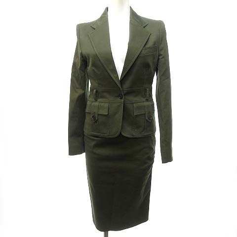 グッチ GUCCI 国内正規品 シングル1B スカートスーツ 上下  