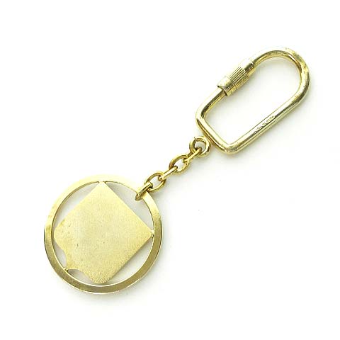 セリーヌ CELINE ヴィンテージ マカダム キーホルダー チャーム  