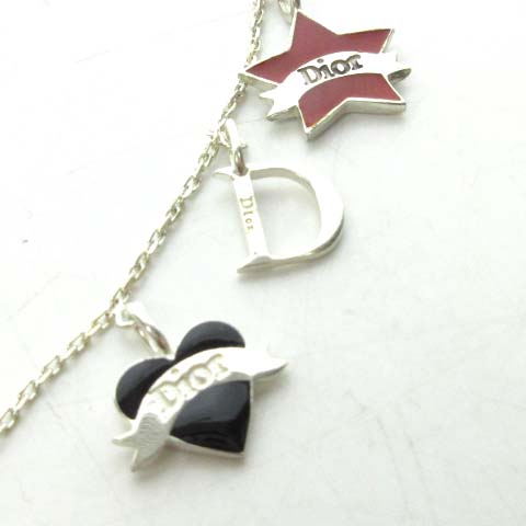 ベビーディオール baby Dior 925 シルバー ネックレス チョーカー D 