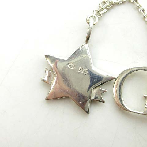 ベビーディオール baby Dior 925 シルバー ネックレス チョーカー D 