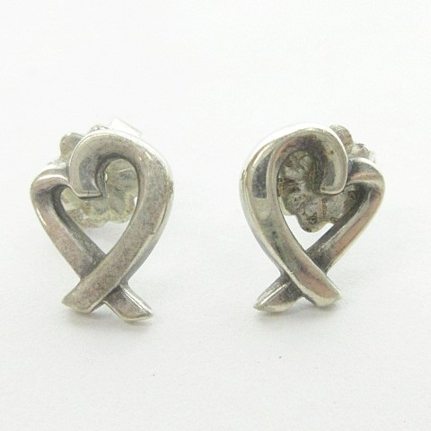 ティファニー TIFFANY & CO. ラビングハート ピアス パロマピカソ  