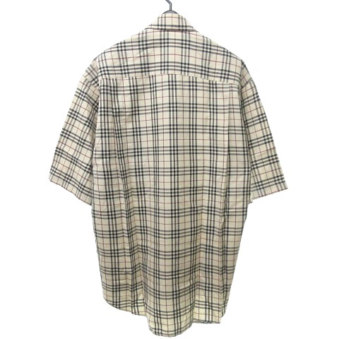 バーバリー ロンドン BURBERRY LONDON USA製 ノバチェック シャツ 半袖  