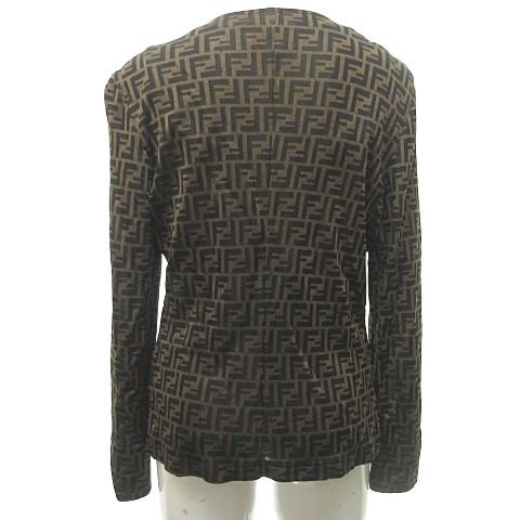 フェンディ FENDI ズッカ柄 アンサンブルニット カーディガン  