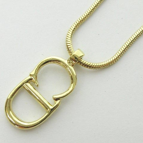 クリスチャンディオール Christian Dior 美品 CD ロゴ モチーフ 