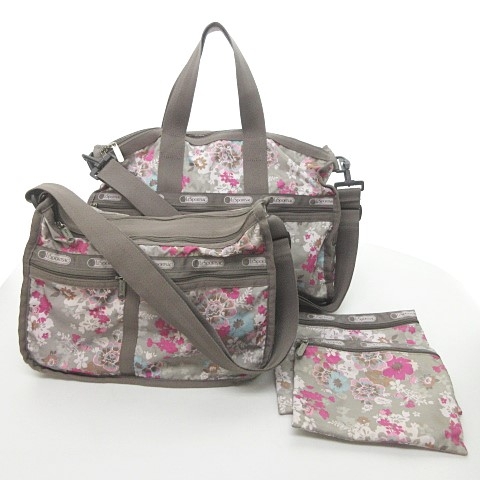 レスポートサック LesportSAC ボストン ショルダー バッグ ポーチ 4点 
