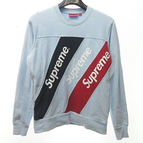 シュプリーム SUPREME 15SS Athletic Split Crewneck アスレチック  