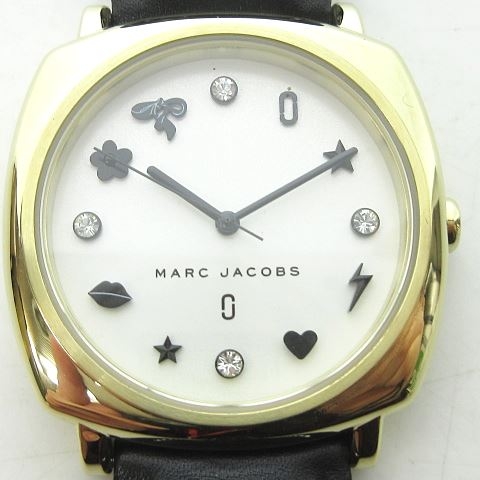 マークジェイコブス MARC JACOBS 美品 MJ1564 マンディー ホワイト 