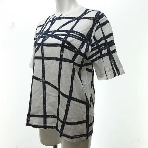 エルメス HERMES マルジェラ期 ボルデュックリボン柄 Tシャツ 
