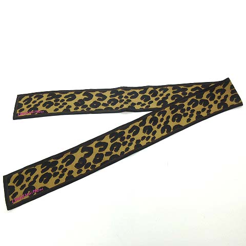 ルイヴィトン LOUIS VUITTON 美品 M72394 バンドー レオパード柄 豹柄  