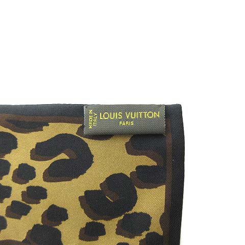 ルイヴィトン LOUIS VUITTON 美品 M72394 バンドー レオパード柄 豹柄  